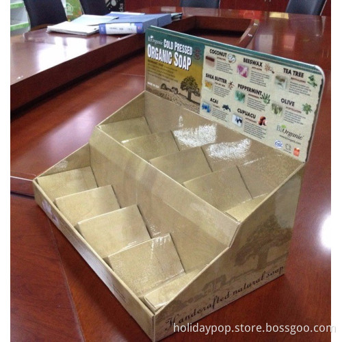 Best Low Price Custom Cardboard Counter Display/Pop Counter Corrugated Display/Cardboard Counter Pop Display